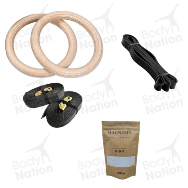 Pack promocional - Anillas de madera